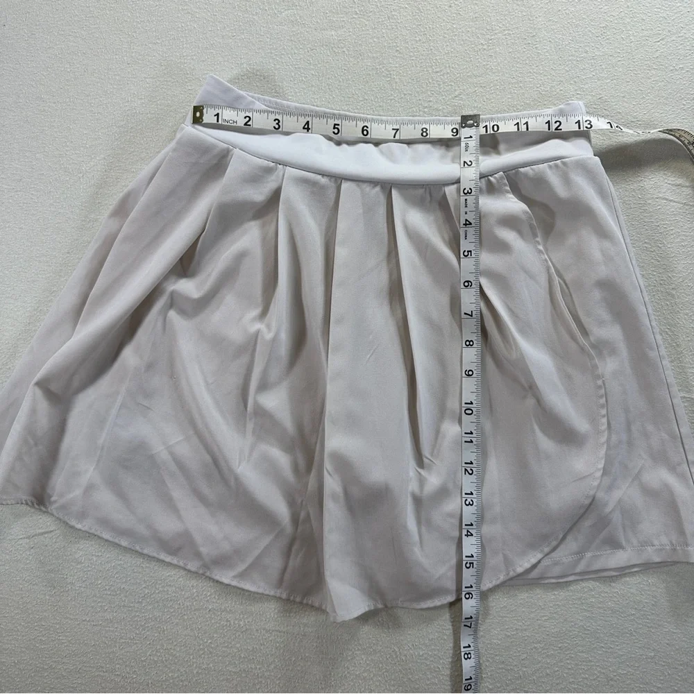 J. Crew Pleated Activewear Skirt with biker shorts Sz S Tennis Pickleball